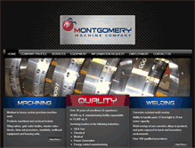 Tablet Screenshot of montgomerymachine.com